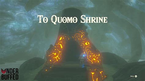Get all treasure chests and Spiri. . To quomo shrine botw